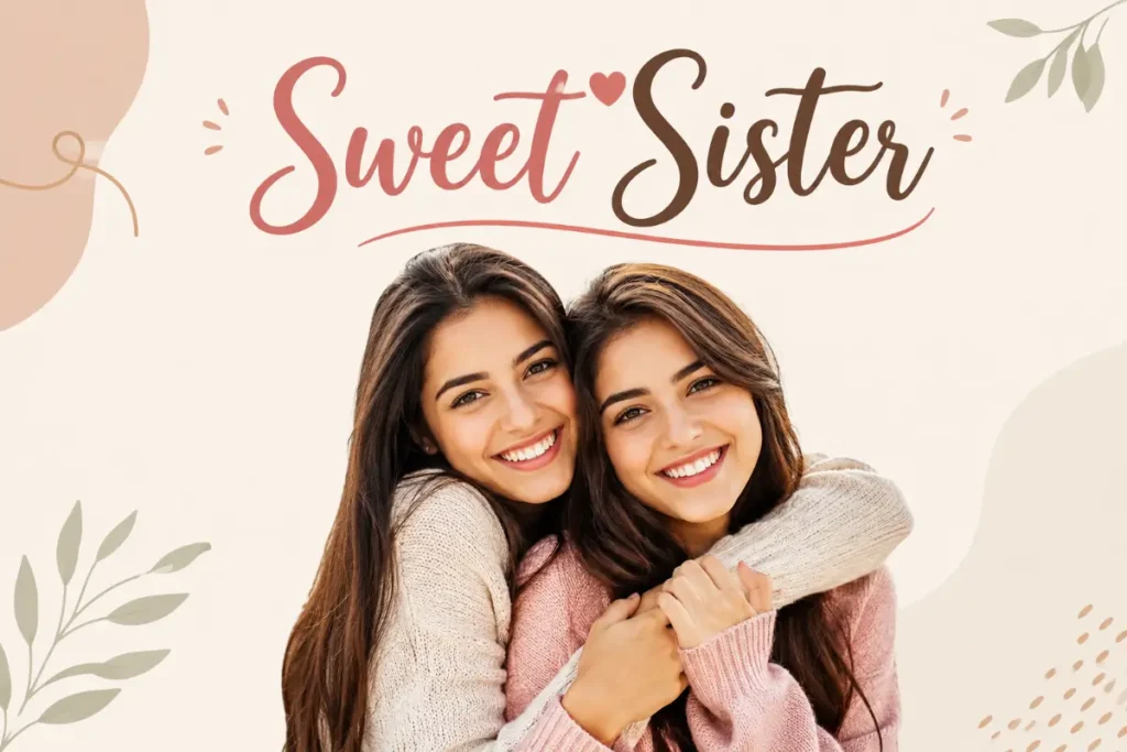 Cute Nicknames For A Sister