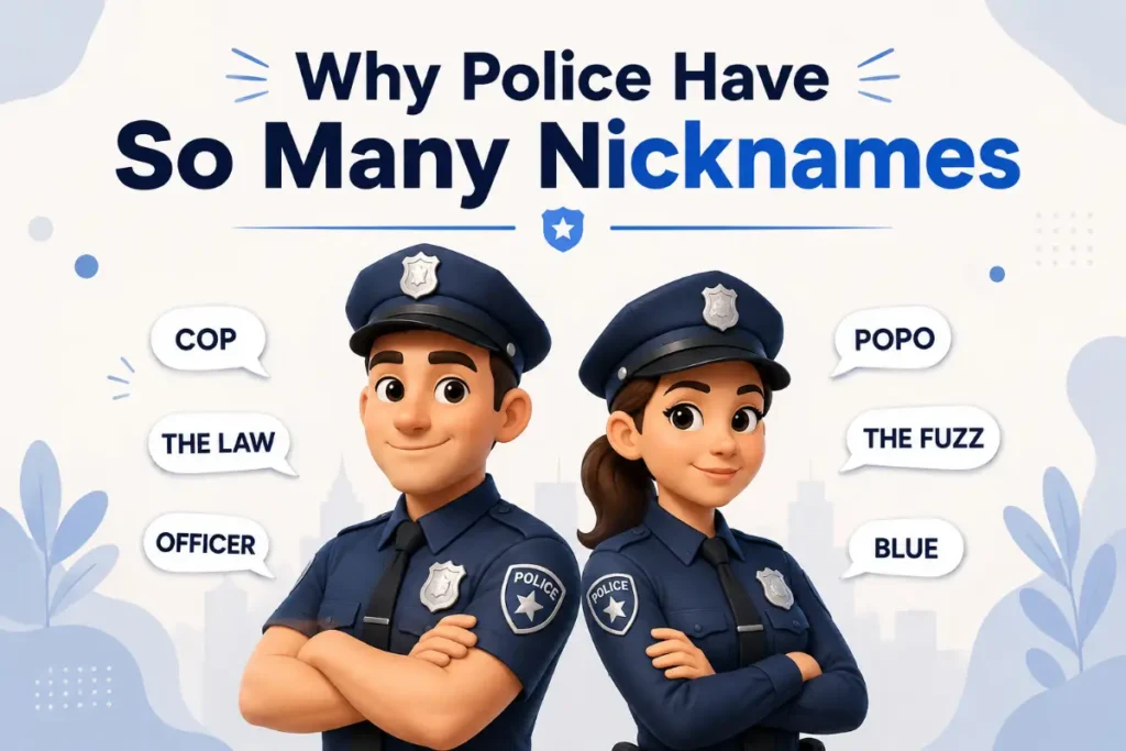 Why Police Have So Many Nicknames