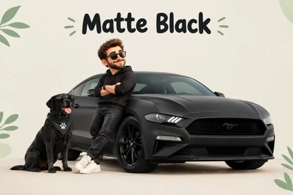 Names Based On Shades Of Black