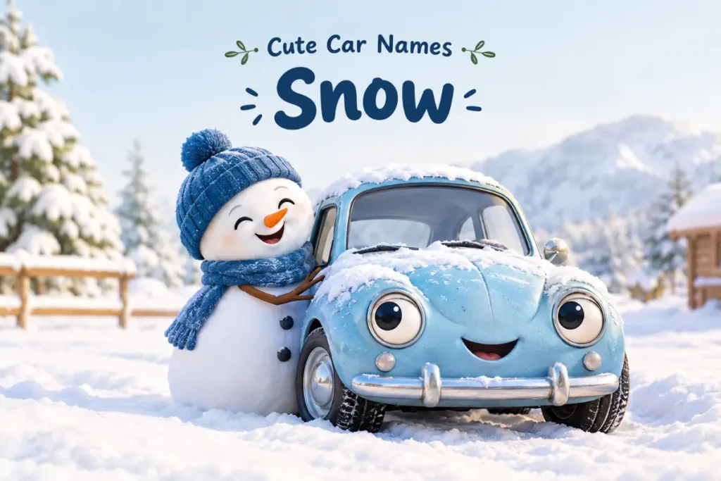 Short Names For A White Car
