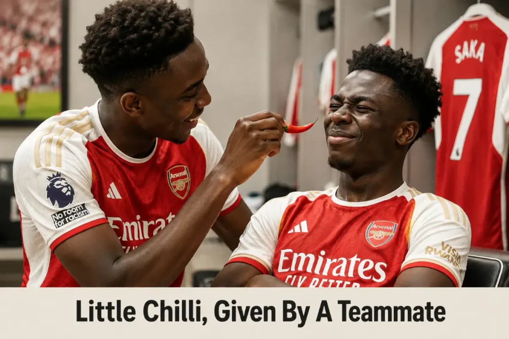 Little Chilli, Given By A Teammate