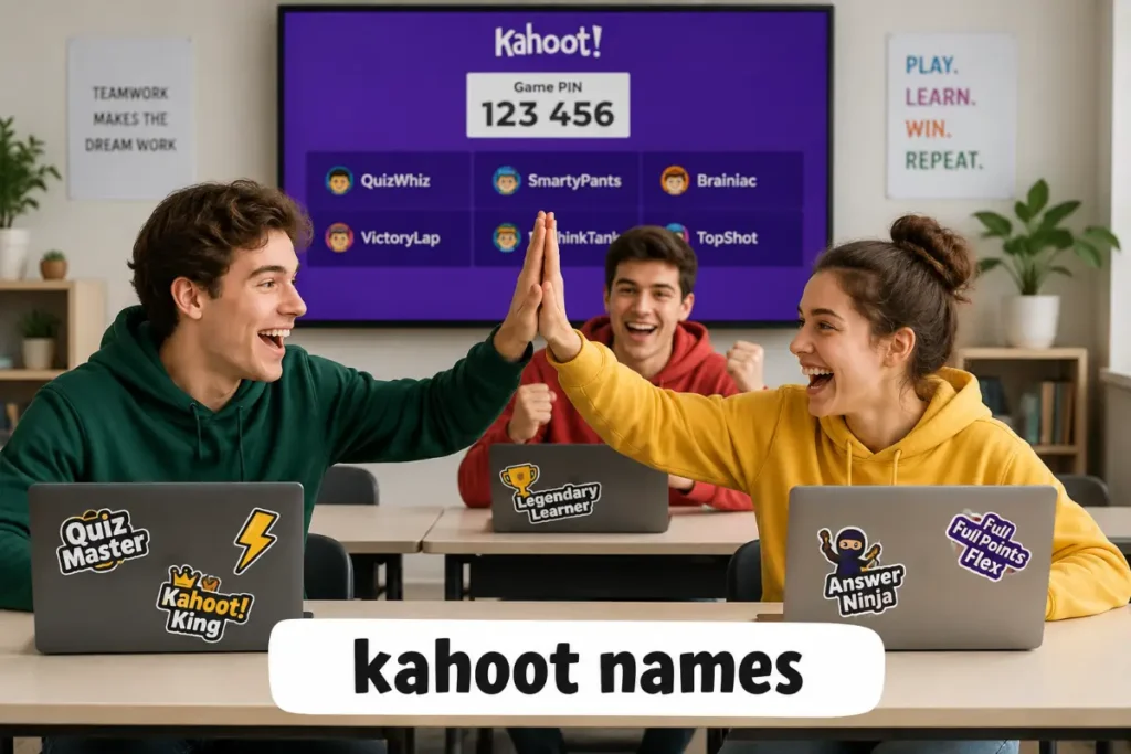 School Appropriate Kahoot Names