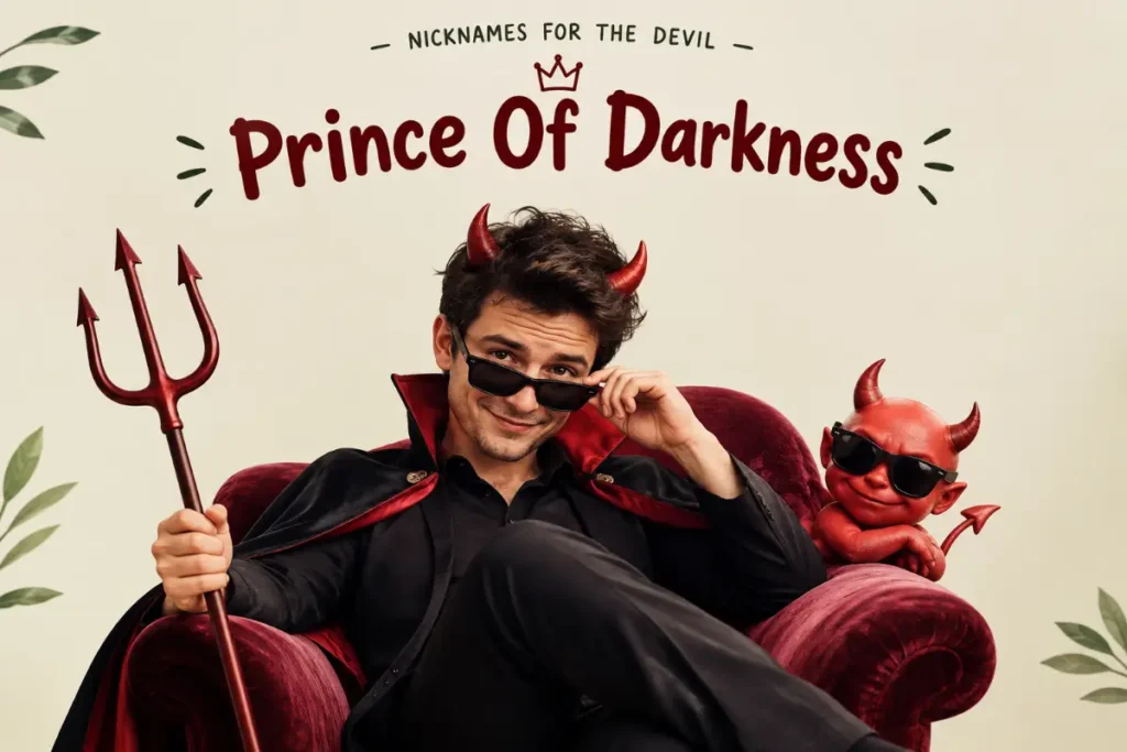 Complete List Of Names And Titles For The Devil