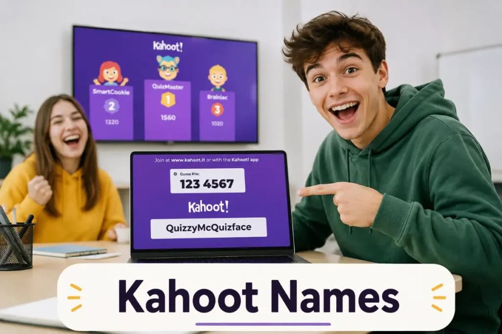Funny Kahoot Names