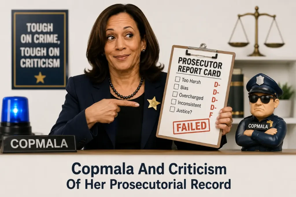 Copmala And Criticism Of Her Prosecutorial Record