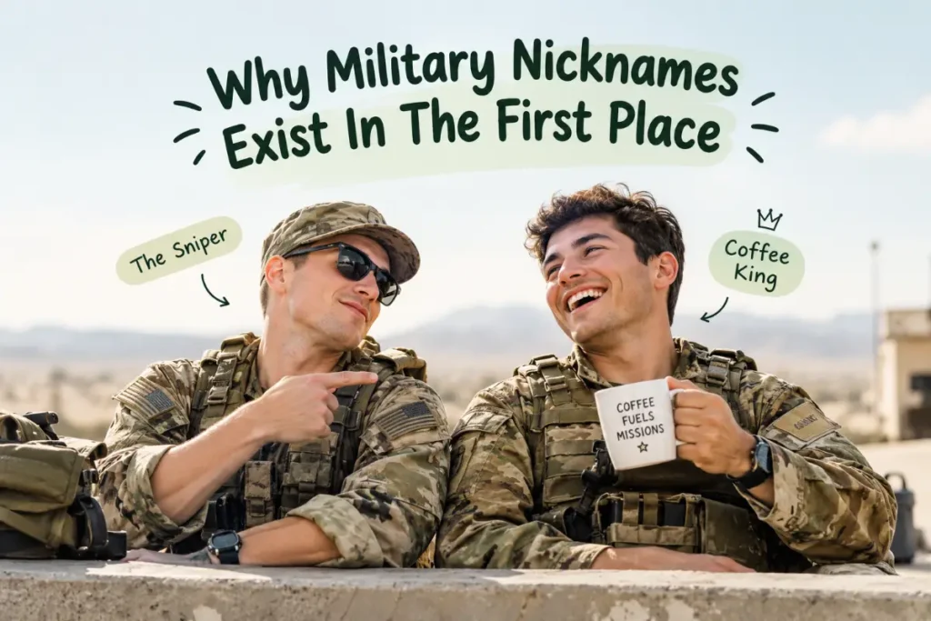 Why Military Nicknames Exist In The First Place