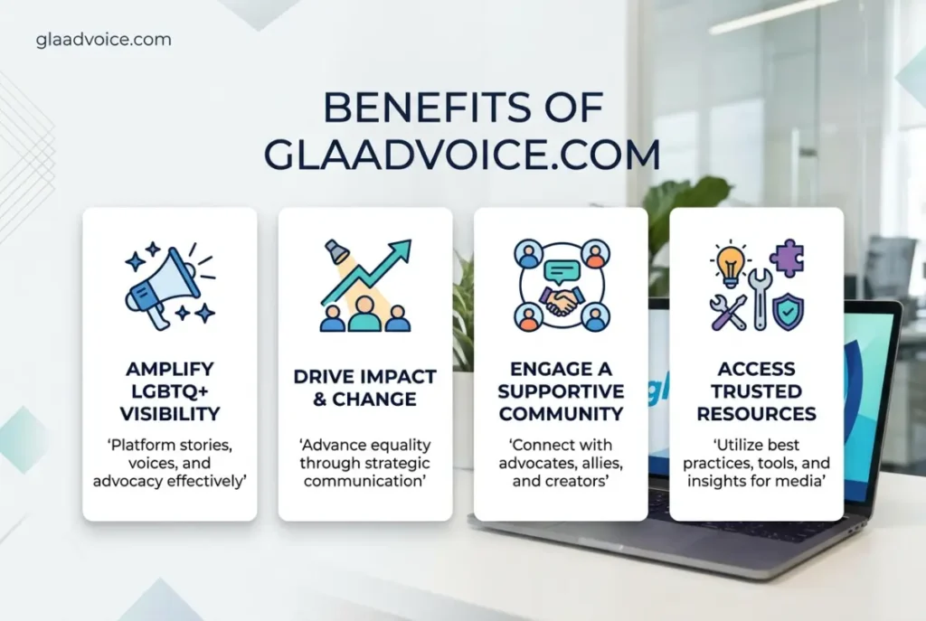 Benefits of GlaadVoice.com