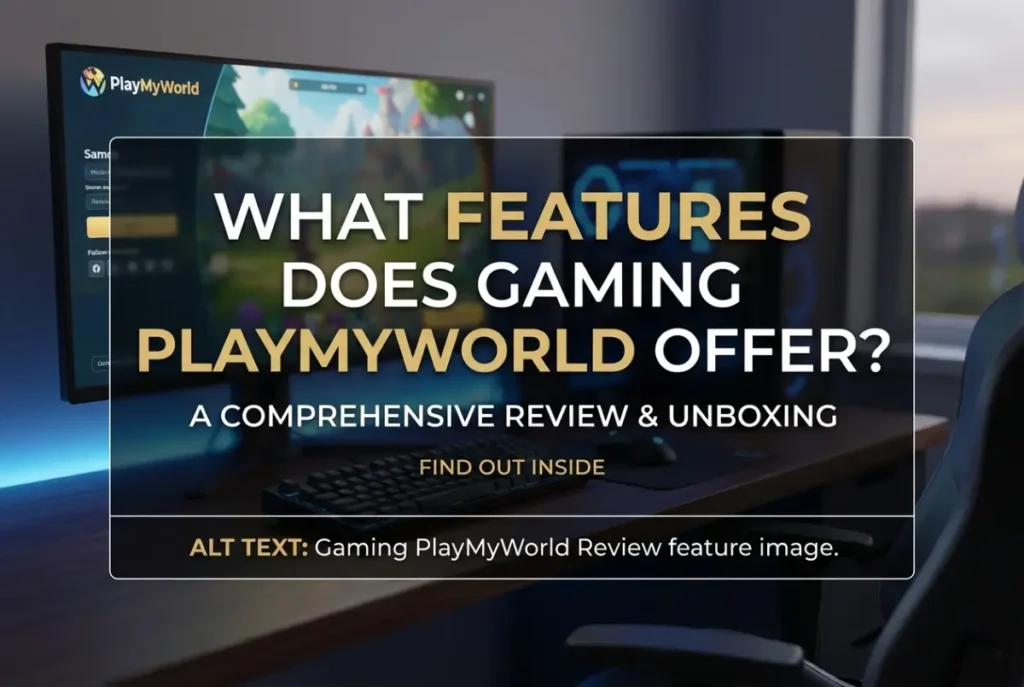 What Features Does Gaming PlayMyWorld Offer?