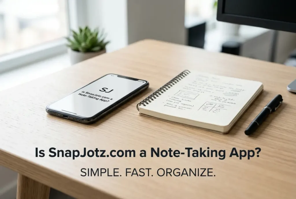 Is SnapJotz.com a Note-Taking App?