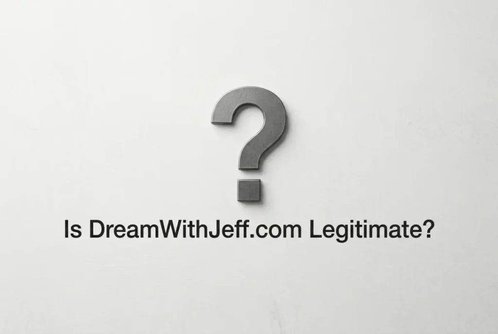 Is DreamWithJeff.com Legitimate?
