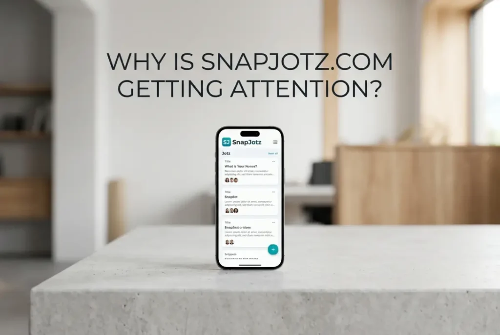 Why Is SnapJotz.com Getting Attention?